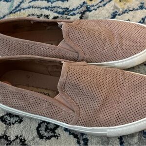 Steve Madden Blush Perforated Slip-Ons